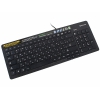 Клавиатура проводная Defender Dominanta XM-510 B(Черный) 104+1, 2 USB порта, ножничная (45510)