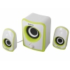 Колонки DEFENDER JamSation S10 WG White-Green 5W+2*2.5W, регулятор громкости (65610)