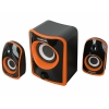 Колонки DEFENDER JamSation S10 BO Black-Orange 5W+2*2.5W, регулятор громкости (65614)