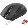 A4Tech Mouse <G10-730F-1 Black Plaid>  (RTL) USB 7btn+Roll,беспроводная