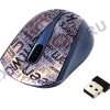 Defender Wireless Optical  Mouse StreetArt <MS-305 Nano> (RTL) USB  6btn+Roll беспр. <52305>