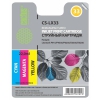 Картридж струйный Cactus CS-LX33 многоцветный (18мл) для Lexmark Z815/X5250