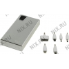 Внешний аккумулятор HIPER Power Bank <MP15000> (2xUSB 2.1A, 15000mAh, 6 адаптеров, CR,  фонарь, Li-lon)