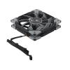 Вентилятор Aerocool DS 12см Black (без подсветки), 3+4 pin, 54.8 CFM, 1200 RPM, 15.8 dBA при 12V и 36.7 CFM, 800 RPM, 12.1 dBA при 7V (4713105951561)