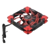 Вентилятор Aerocool DS 14см Red (красная подсветка), 3+4 pin, 64.8 CFM, 1000 RPM, 14.2 dBA при 12V и 39.8 CFM, 700 RPM, 10.8 dBA при 7V (4713105951615)