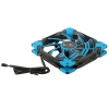 Вентилятор Aerocool DS 14см Blue (синяя подсветка), 3+4 pin, 64.8 CFM, 1000 RPM, 14.2 dBA при 12V и 39.8 CFM, 700 RPM, 10.8 dBA при 7V (4713105951622)