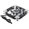 Вентилятор Aerocool DS 14см White (белая подсветка), 3+4 pin, 64.8 CFM, 1000 RPM, 14.2 dBA при 12V и 39.8 CFM, 700 RPM, 10.8 dBA при 7V (4713105951639)