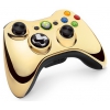 Геймпад Беспроводной Microsoft Xbox 360 43G-00055 золотой хромированный