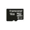 Флеш карта microSDHC 16Gb Class10 Transcend TS16GUSDCU1 w/o adapter