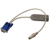 Датчик Raritan (DPX-T3H1) Combo of three temperature and one humidity sensors (T, T+H and T) - 10ft (3m) cable length and additional 10ft (3m) between combination sensors- RJ-12 connector