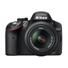 PhotoCamera Nikon D3200 KIT black 24.2Mpix 18-55VRII 3" 1080p SD Набор с объективомEN-EL14 (VBA330K009)