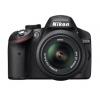 Зеркальный Фотоаппарат Nikon D5200 черный 24.1Mpix AF-S DX 18-55mm f/3.5-5.6G VR II 3" 1080i Full HD SDXC Li-ion (VBA350K007)