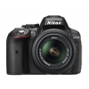 Зеркальный Фотоаппарат Nikon D5300 черный 24.2Mpix AF-S DX 18-55mm f/3.5-5.6G VR II 3" 1080p Full HD SDXC Li-ion (с объективом) (VBA370K003)