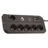 Сетевой фильтр Avinity Master/Slave 2м (6 розеток) черный (00107613)