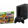 Игровая консоль Microsoft Xbox 360 E N2V-00110 черный в комплекте: 2 игры: Borderlands 2, Forza