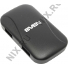 SVEN <HB-011 Black> 4-port  USB2.0 Hub