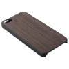 Пластиковый чехол Ozaki O!coat 0.3+ Wood для iPhones 5/5S. Внешняя отделка выполнена из дерева. Цвет:темно-коричневый. OC545EB