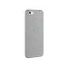Чехол пластиковый Ozaki O!coat 0.3+ Canvas для iPhone 5/5S. Задняя внешняя отделка выполнена из ткани. Cерый OC543GE