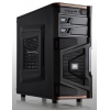 Корпус Xigmatek Recon черный w/o PSU ATX SECC 1*120mm fan USB2.0 USB3.0 audio HD screwless bott PSU