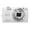 PhotoCamera Nikon CoolPix S6800 white 16Mpix Zoom12x 3" 1080 25Mb SDHC opt turLCD WiFi Li-Ion (VNA522E1)