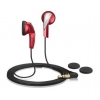 Наушники вкладыши Sennheiser MX-365 красный 1.2м