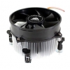 Вентилятор Glacialtech IceHut 5066 Light Soc-1150/1155/1156/ 3pin 25dB Al 84W 350g клипсы upgraded BULK (CD-5066LEPIDBR0S1)