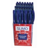 Ручка шариковая Cello SLIMO 1мм стреловидный пиш. наконечник черный коробка (50шт) (305 089010/50)