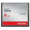 Флеш карта CF 4Gb Sandisk SDCFHS-004G-G46 w/o adapter