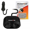 Разветвитель розетки прикуривателя Phantom PH2150 (880500)