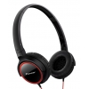 Наушники мониторы Pioneer SE-MJ512 1.2м черный/красный проводные (оголовье) (SE-MJ512-R)