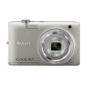 PhotoCamera Nikon CoolPix S2800 silver 20.1Mpix Zoom5x 2.7" 720p 25Mb SDXC CCD IS el EN-EL19 (VNA570E1)
