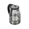 Чайник Maxwell MW -1027(BK) (220Вт.1,7л,диск,световой индикатор,легко определяемый уровень воды через прозрачный корпус)