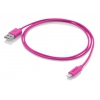 Кабель Incipio Lightning розовый 1m (PW-186)
