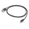 Кабель Incipio Lightning серый 1m (PW-188)