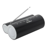 Часы с радиоприемником Tesler CR-330 BLACK
