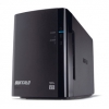 Жесткий диск Buffalo USB 3.0 8Tb HD-WL8TU3R1-EB DriveStation Duo 3.5" черный RAID 0,1