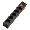 Сетевой фильтр Sven Optima Base 5м (5 розеток) черный