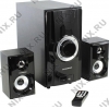 Колонки Soundtronix SW-50MFR (2x12.5W +Subwoofer 25W, SD, USB,  FM, ПДУ)