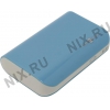 Аккумулятор Ross&Moor PB26P <Blue> (2xUSB 2A,  6000mAh,  фонарь,  Li-Pol)