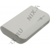 Аккумулятор Ross&Moor PB26P <White> (2xUSB 2A, 6000mAh,  фонарь, Li-Pol)