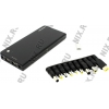 Аккумулятор Ross&Moor PB-12000 <Black> (2xUSB 2.1A, 12000mAh, DC 12-19V, 10  адаптеров, Li-lon)