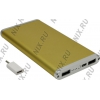 Аккумулятор Ross&Moor PB-MS014 <Gold> (2xUSB 2.1A,  10000mAh, Li-Pol)
