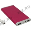 Аккумулятор Ross&Moor PB-MS014 <Purple> (2xUSB  2.1A, 10000mAh, Li-Pol)