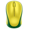 Мышь Logitech M235 желтый/зеленый оптическая (1000dpi) беспроводная USB для ноутбука (2but) (910-004026)