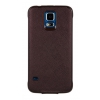Чехол-книжка Anymode для Galaxy S 5 F-DMCC000KBR коричневый view cradle case jewel saffiano pattern (F-DMCC000KBR)
