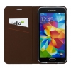 Чехол-книжка Anymode для Galaxy S 5 F-DMDC000KBR коричневый diary case (F-DMDC000KBR)