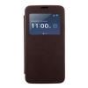 Чехол-книжка Anymode для Galaxy S 5 F-DMFC000KBR коричневый view flipcover lambskin pattern (F-DMFC000KBR)