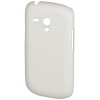 Чехол-футляр Hama для Galaxy S III mini Rubber белый прорезиненная поверхность пластик (00106874)