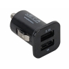 Универсальное зарядное устройство Jet.A UC-I8 от прикуривателя 12В (2 USB-порта, 2,1А, кабель Apple 8 pin в комплекте)