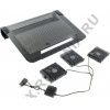 Cooler Master <R9-NBC-U3PK-GP> NotePal U3 PLUS Notebook Cooler (21-23дБ, 950-1800об/мин, USB  питание, Al)